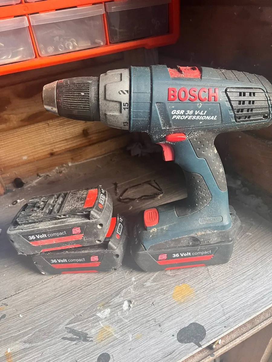 Bosch drills, Sanders, saws - Image 3