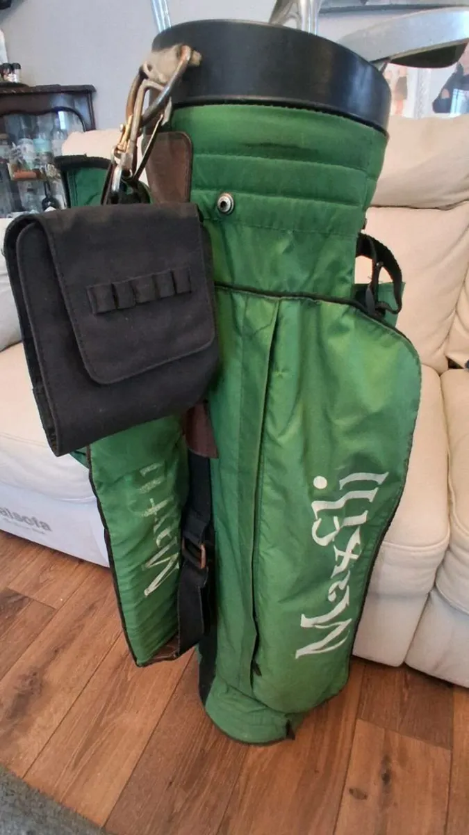 Half Set Golf Clubs + Canvas Carry Bag - Image 2