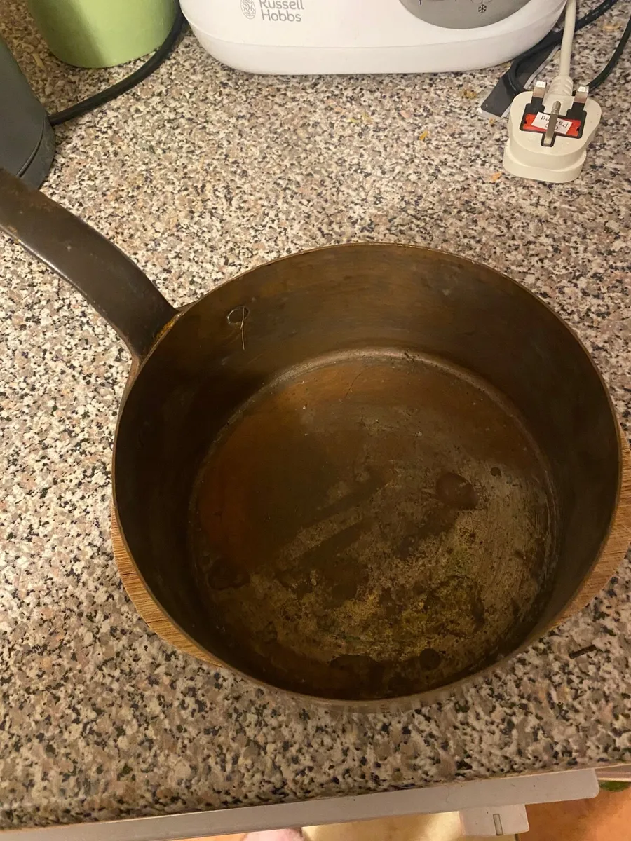 Copper saucepan - Image 1