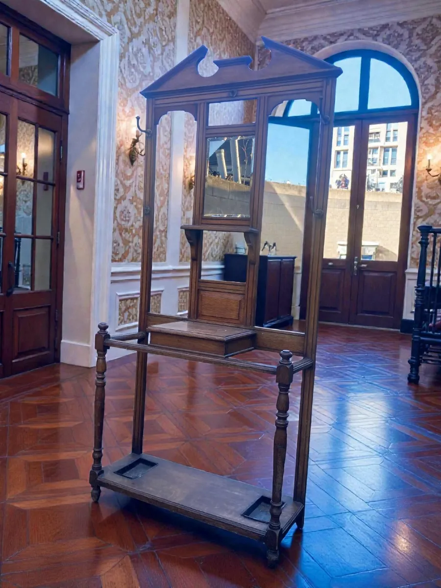Antique Hall Stand - Image 2