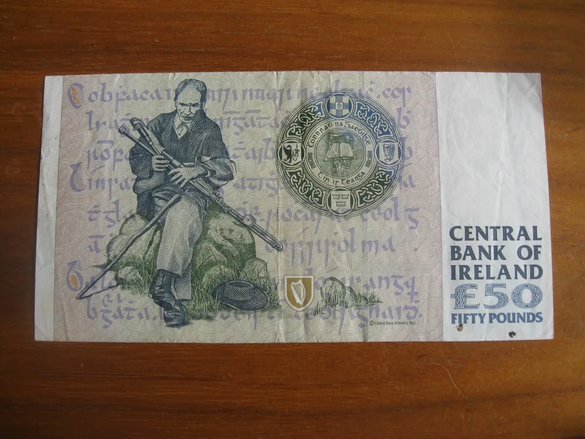50 Pound C Series Note - 100 Euros - Image 2