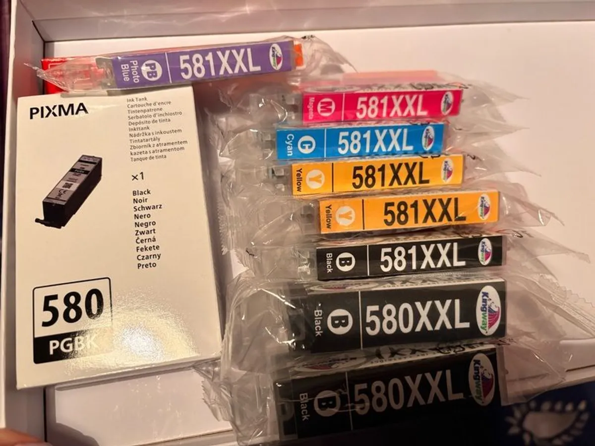 Canon TS8100 Pixma Ink 580 & 581 - Image 1