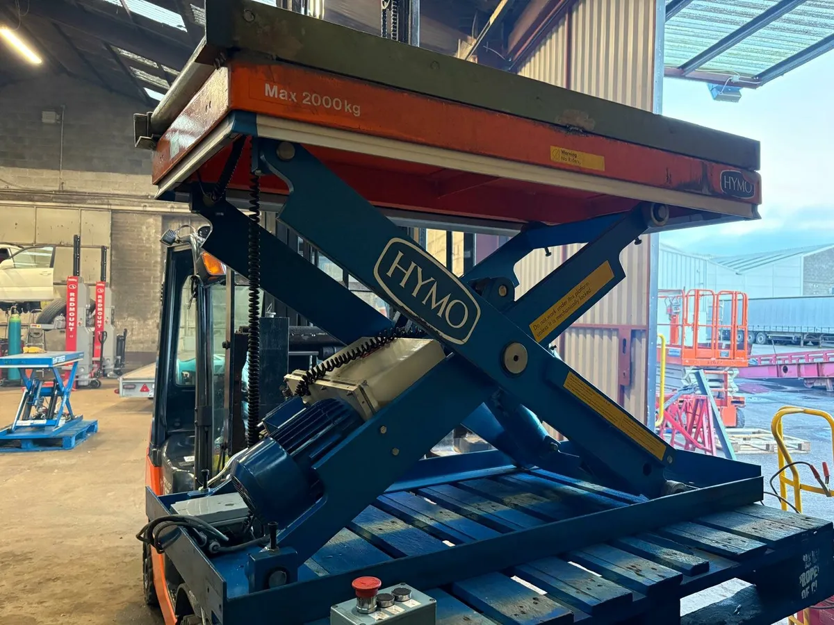 Roller Bed Scissor Lift - Image 2
