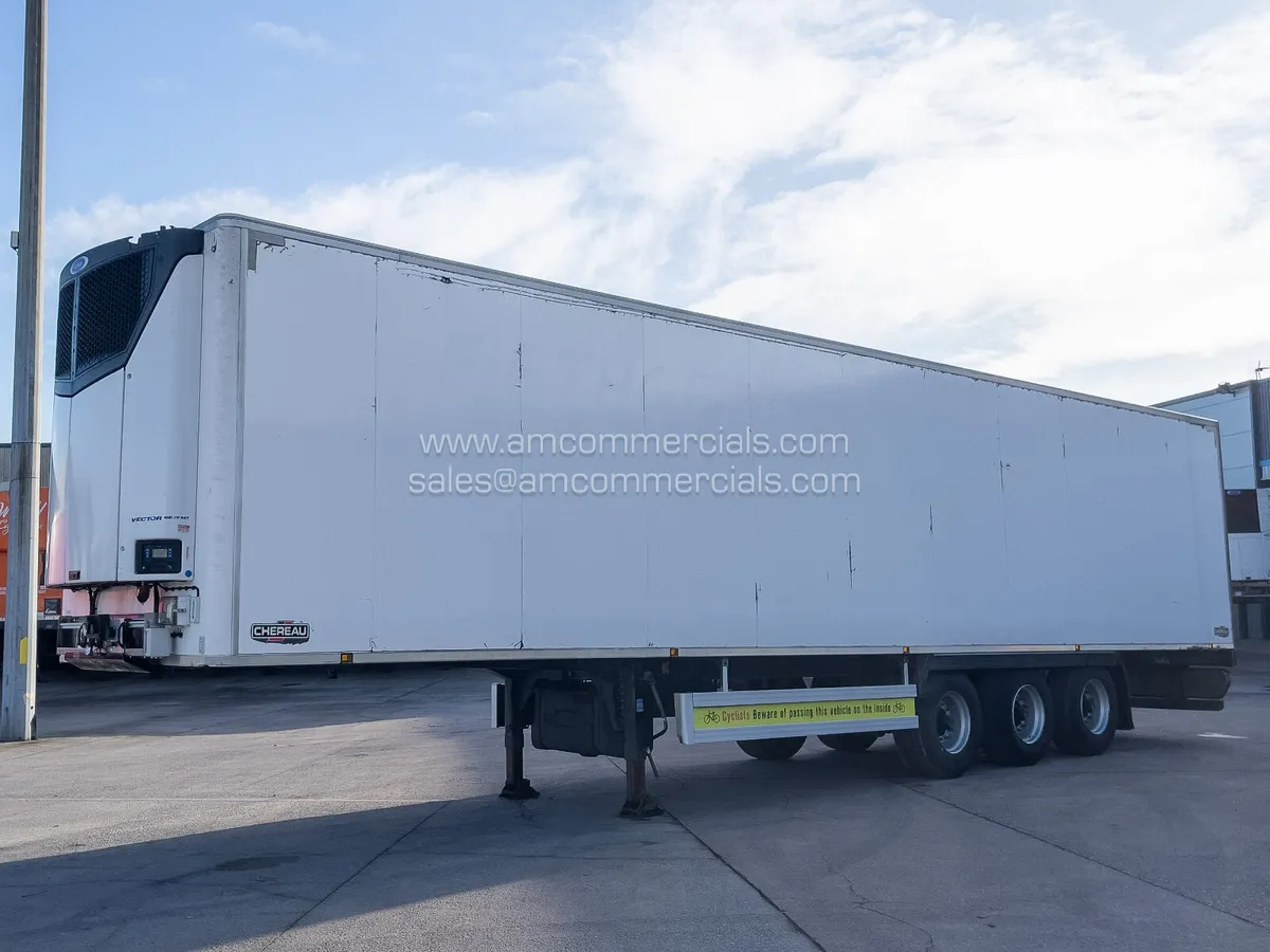 2022 CHEREAU TWIN EVAP FRIDGE TRAILER - Image 3