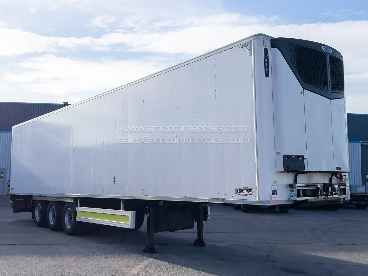 2022 CHEREAU TWIN EVAP FRIDGE TRAILER - Image 1