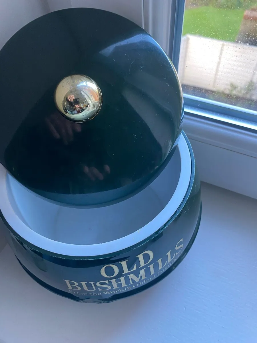 Rare Vintage Old Bushmills Ice Bucket - Image 4
