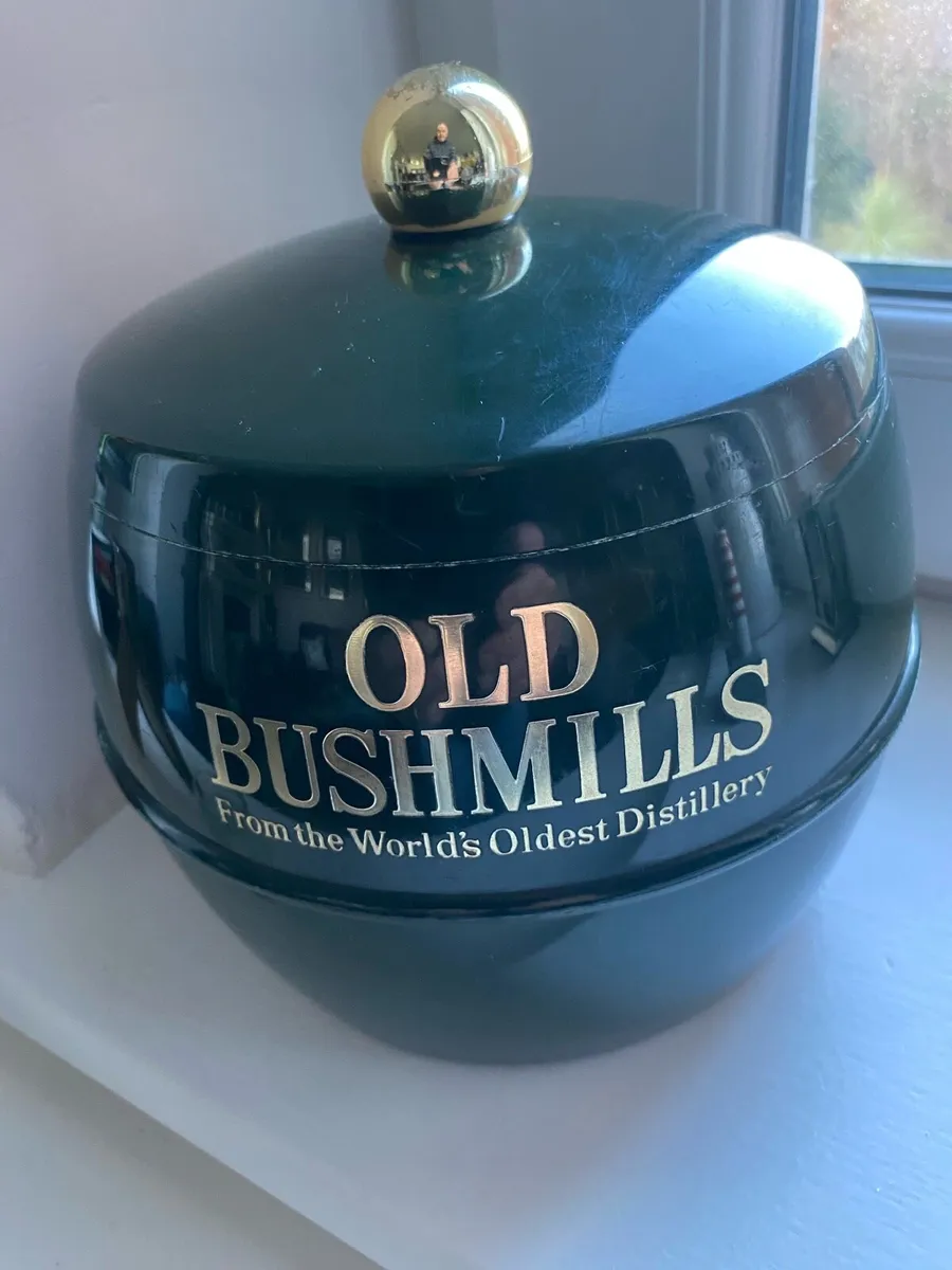 Rare Vintage Old Bushmills Ice Bucket - Image 3