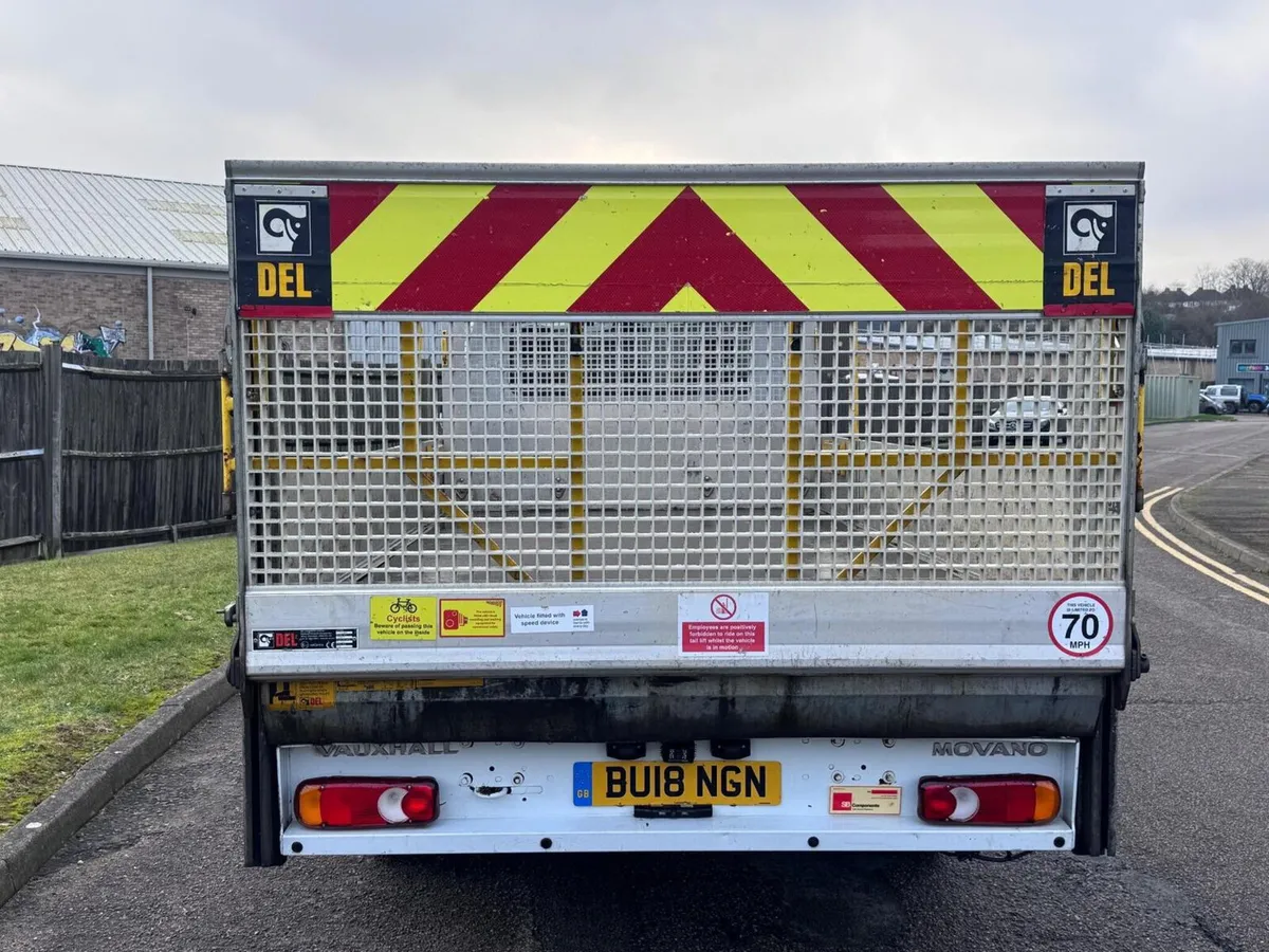 2018 Vauxhall Movano Dropside Van - Image 4