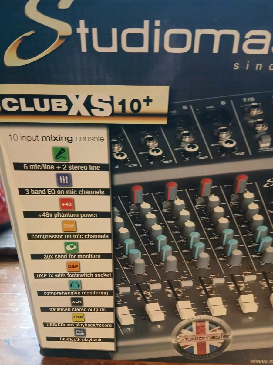 Studio Master mixing desk ClubXS 10 plus - Image 3