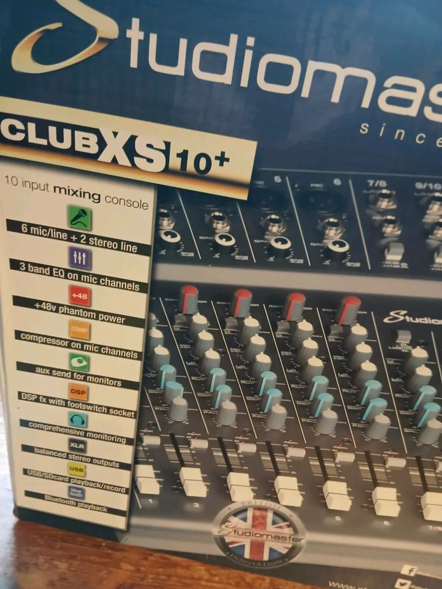 Studio Master mixing desk ClubXS 10 plus - Image 2