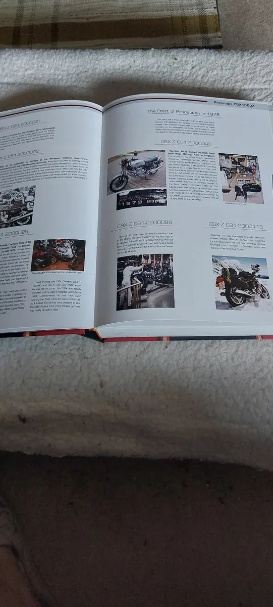 The CBX Motorbikes books TWO - Image 2