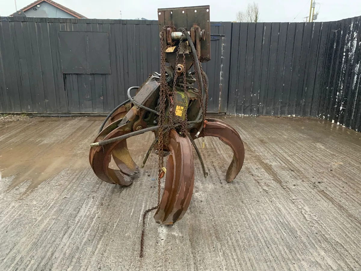 5 Finger Hydraulic Grab – 65mm Pins - Image 2