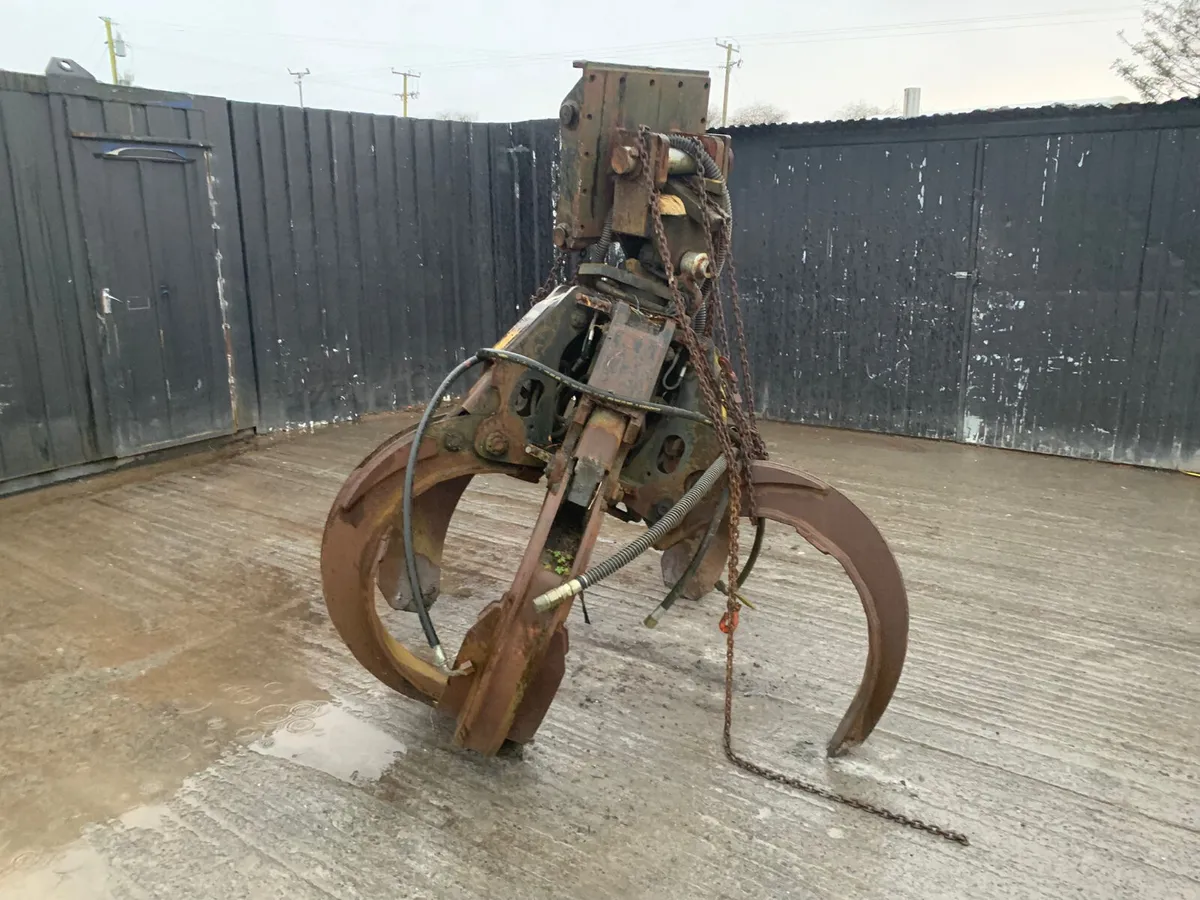 5 Finger Hydraulic Grab – 65mm Pins - Image 1