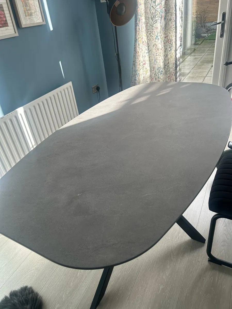 Harvey Norman dining table & set of 4 chairs - Image 2