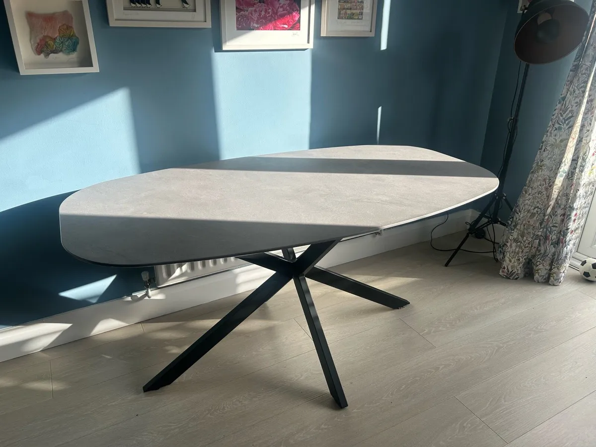 Harvey Norman dining table & set of 4 chairs - Image 1