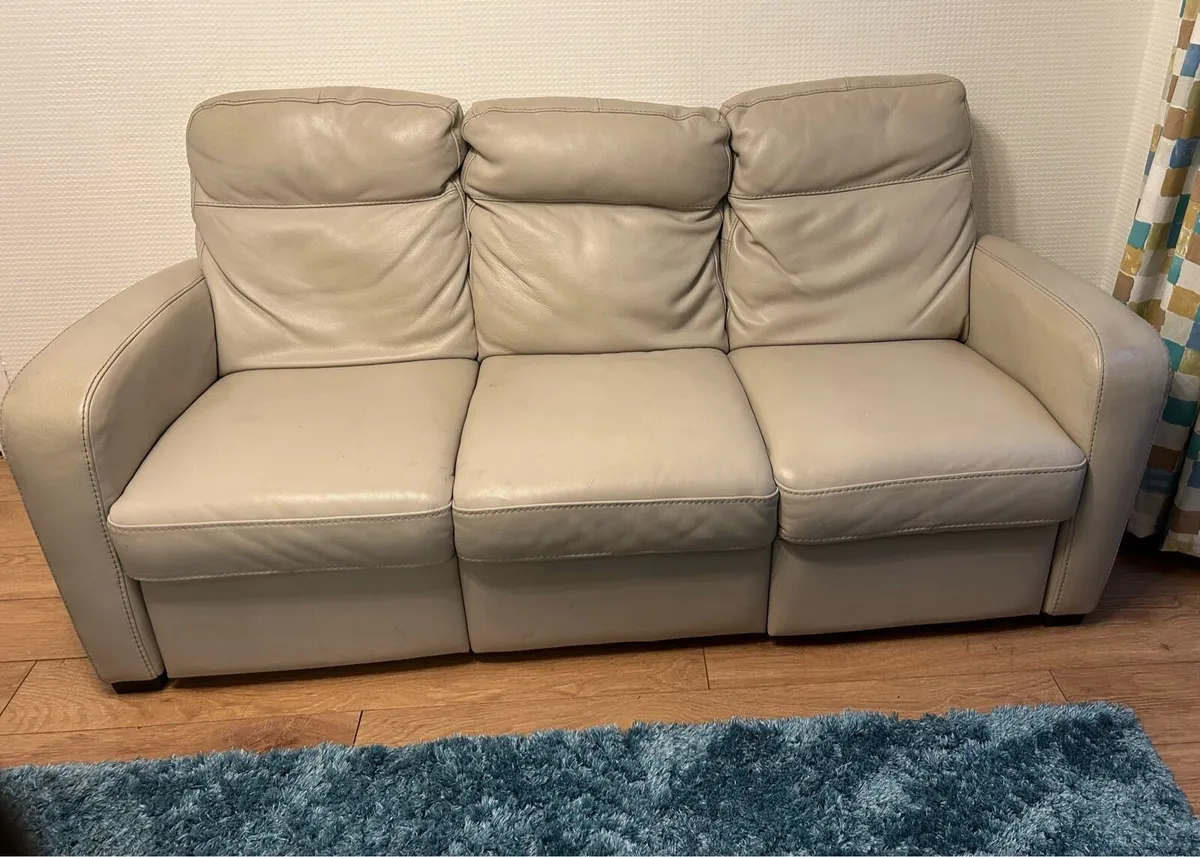 Natuzzi Editions 3 seater sofa & 2 seater sofa - Image 1