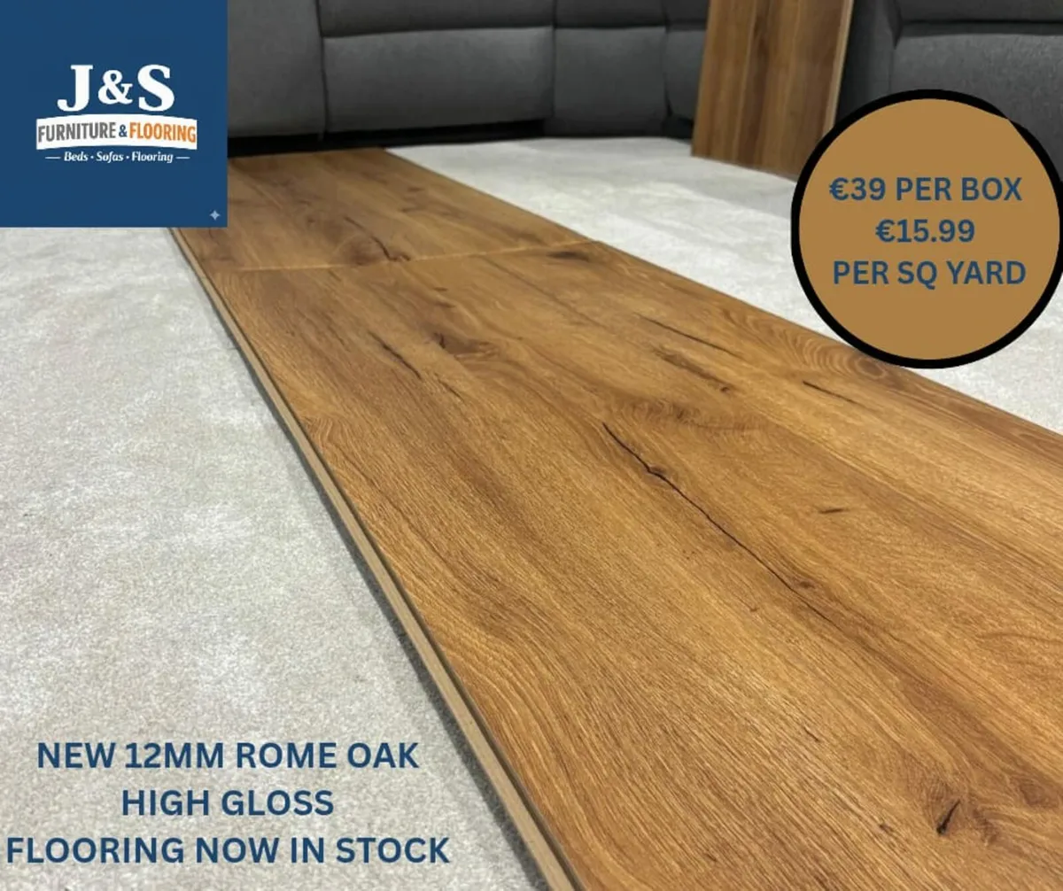 Brand New 12MM Flooring In Stock - Image 4