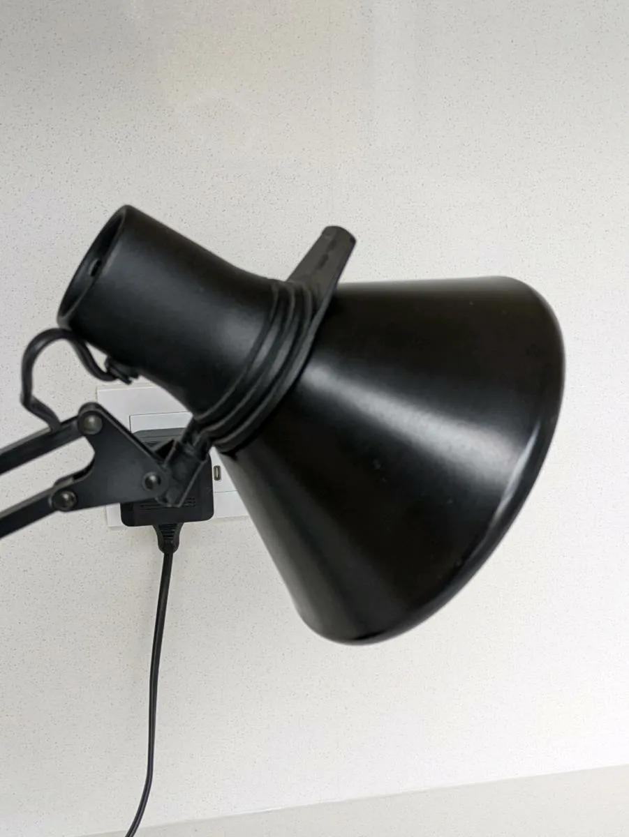 Mid Century Fase Black Anglepoise Table Lamp - Image 3