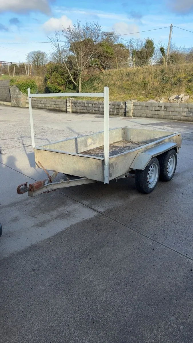 8x4 galvanised builders trailer - Image 2