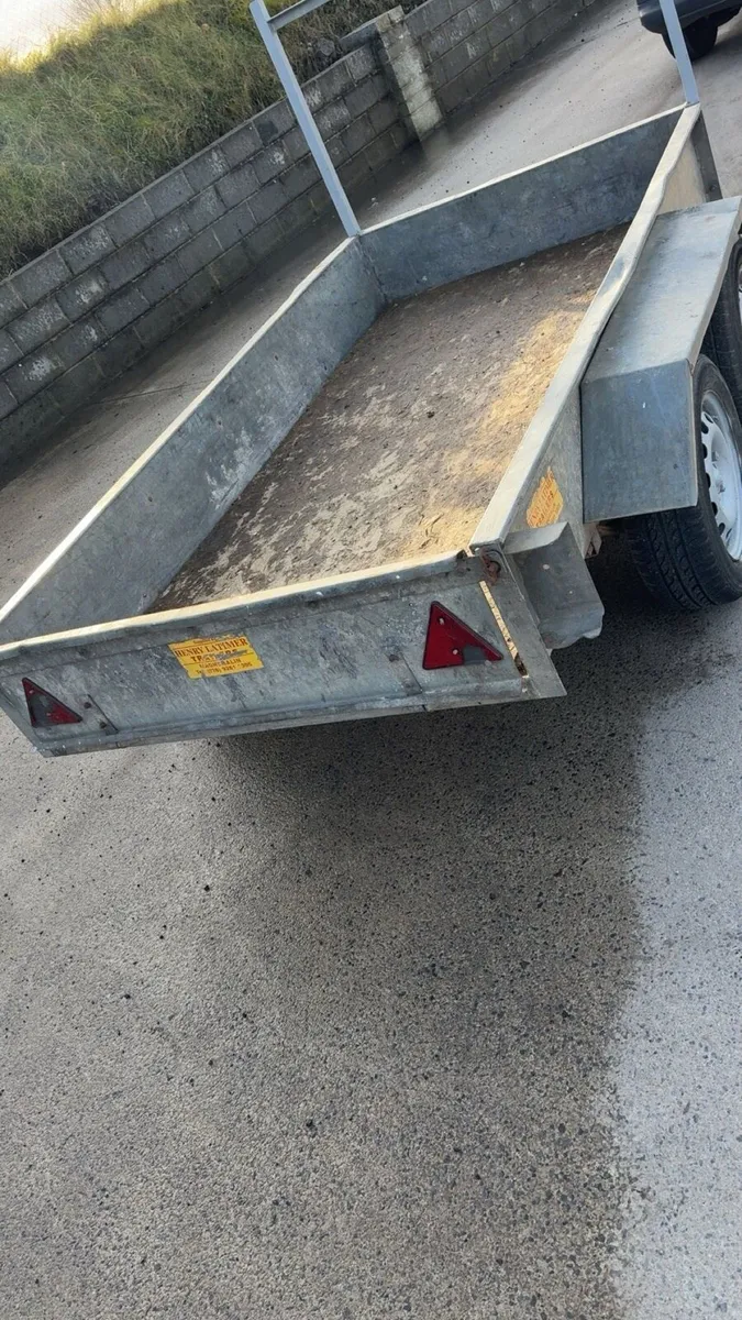 8x4 galvanised builders trailer - Image 4