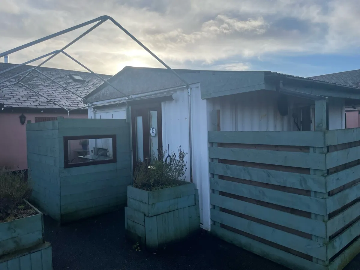 Double container with wood fired pizza oven - Image 4