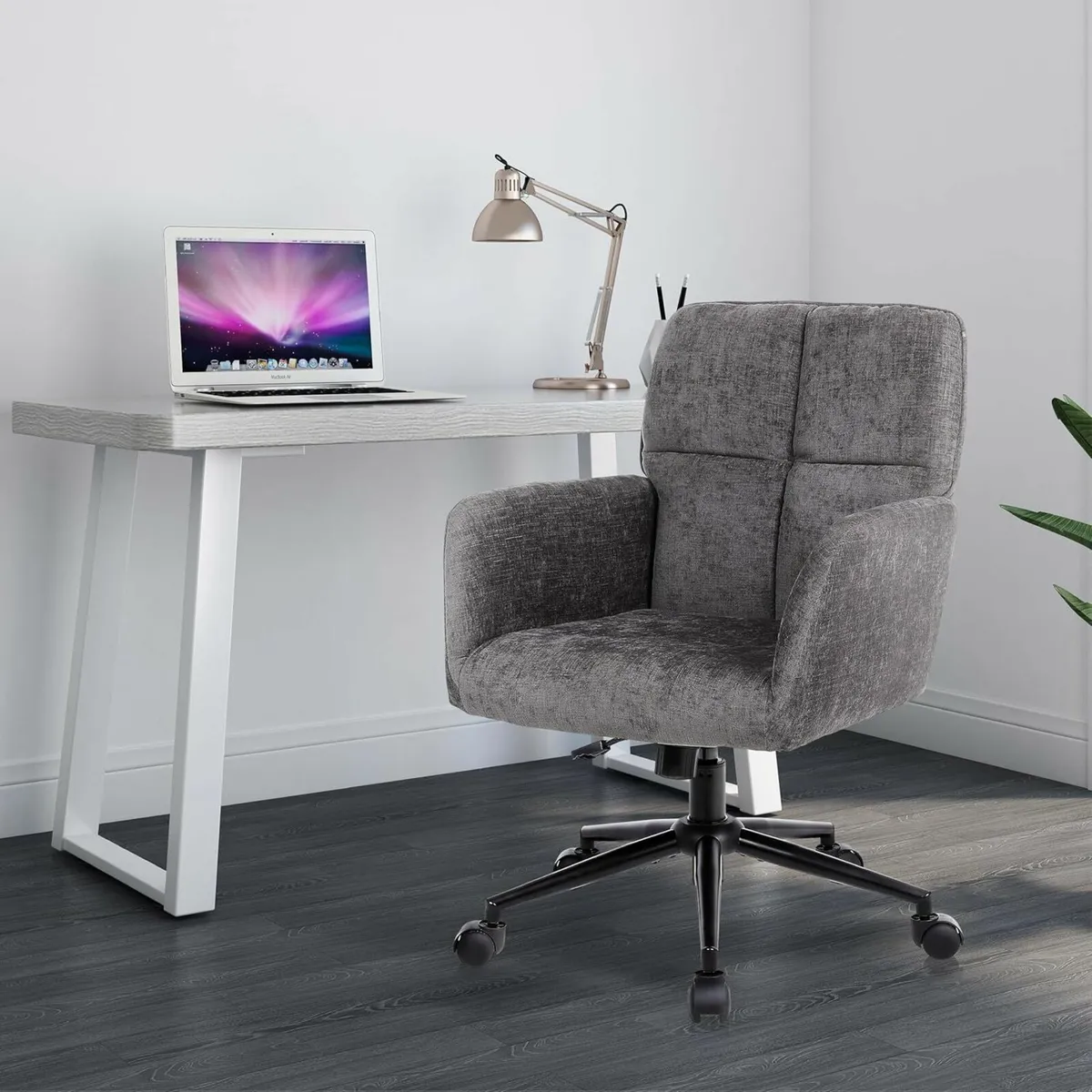 Desk Chair 360 degrees Swivel Office with - Image 2