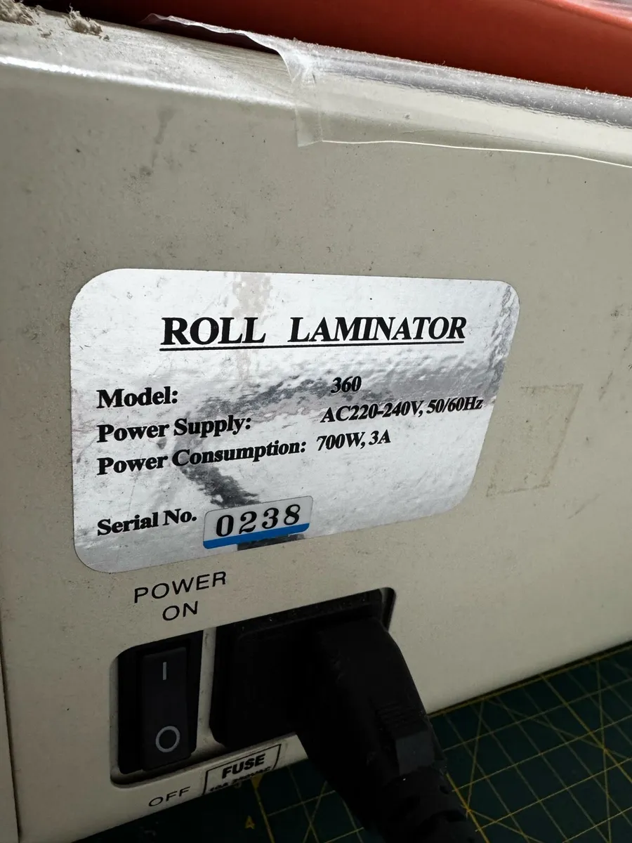 Roll fed laminator sra3 - Image 3