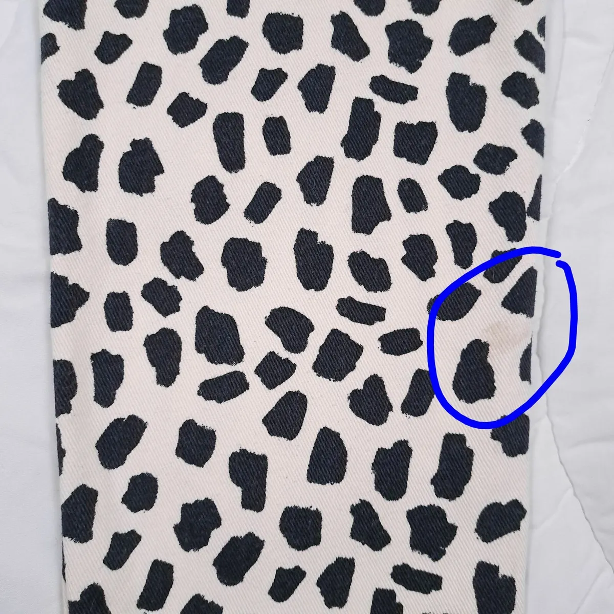 Lucy & Yak Cream Black Mom Jeans 24R/6UK - Image 3