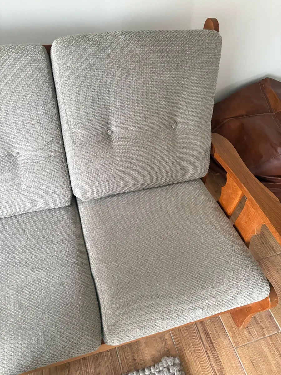 Couch (Sofa) and 2 chairs - Dutch furniture - Image 1