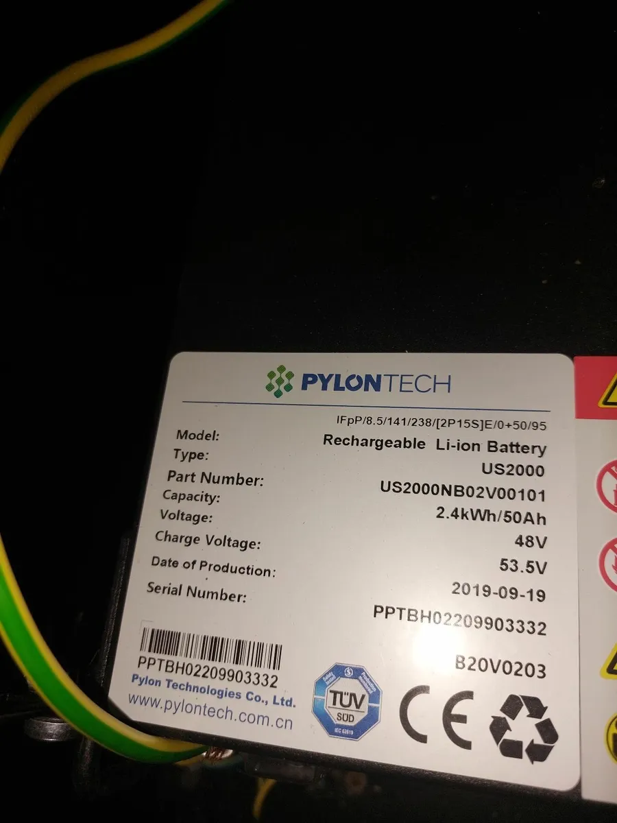 2×Pylontech battery for parts or repair - Image 3