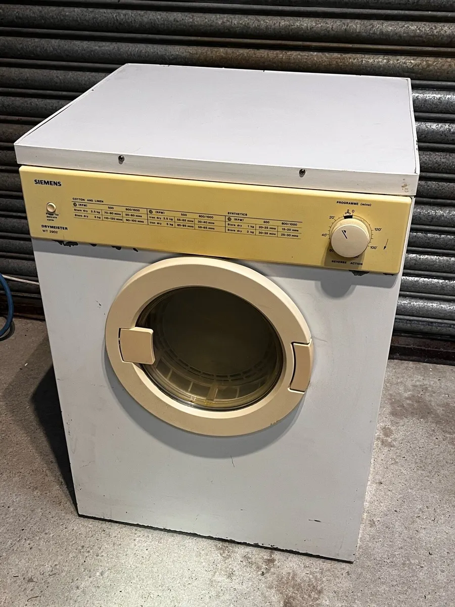 Siemens tumble dryer vented - Image 1
