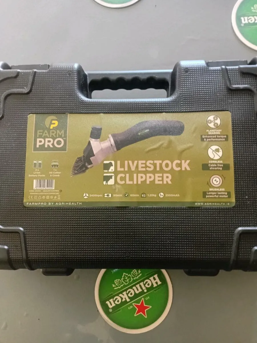 New Ergo Cara Sheep And Cattle Clipper - Image 1