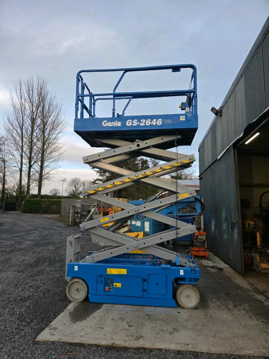 Genie scissors lift. 2646. - Image 3