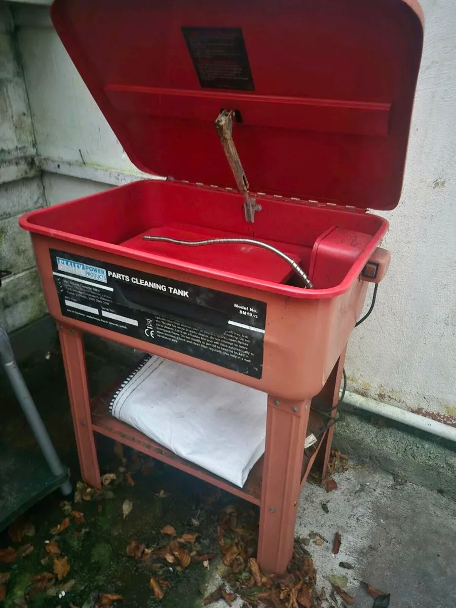 Sealey parts cleaning tank sm.19v2 - Image 2