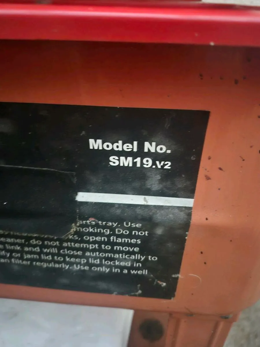 Sealey parts cleaning tank sm.19v2 - Image 4