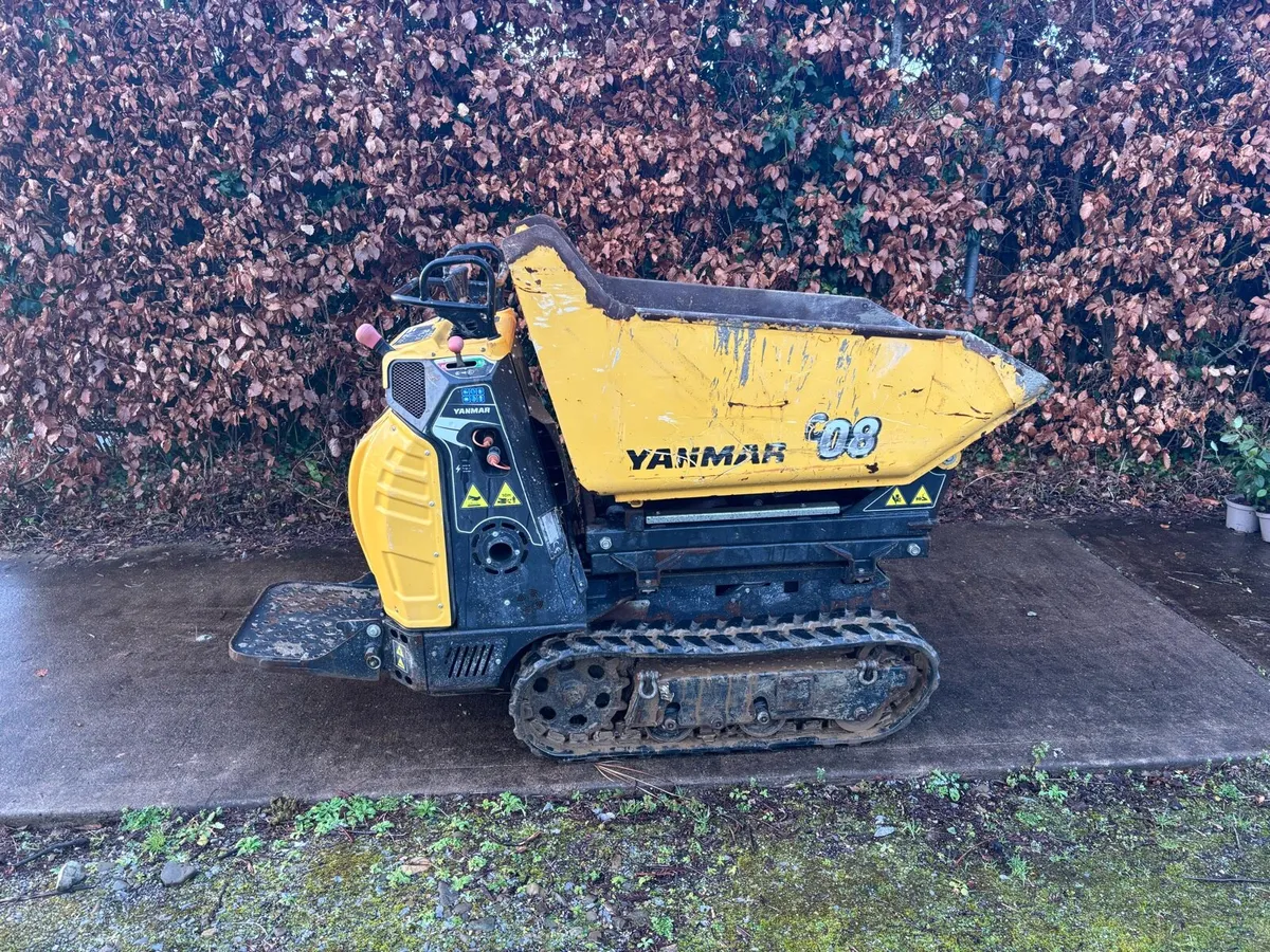 Yanmar C08 tracked dumper - Image 4