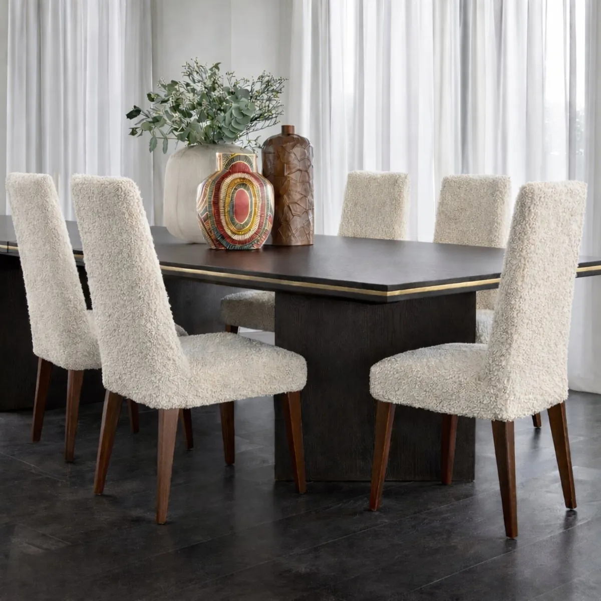 Dining Chairs Display Model, Like New - Image 4