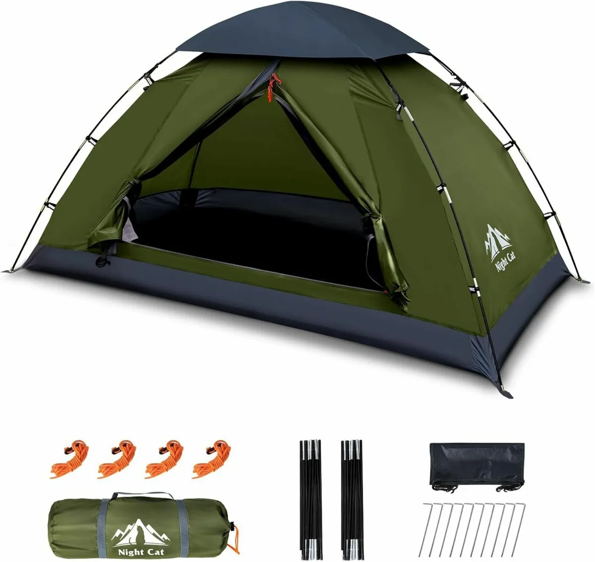 Camping Tent for 1 2 Person Man Waterproof - Image 1