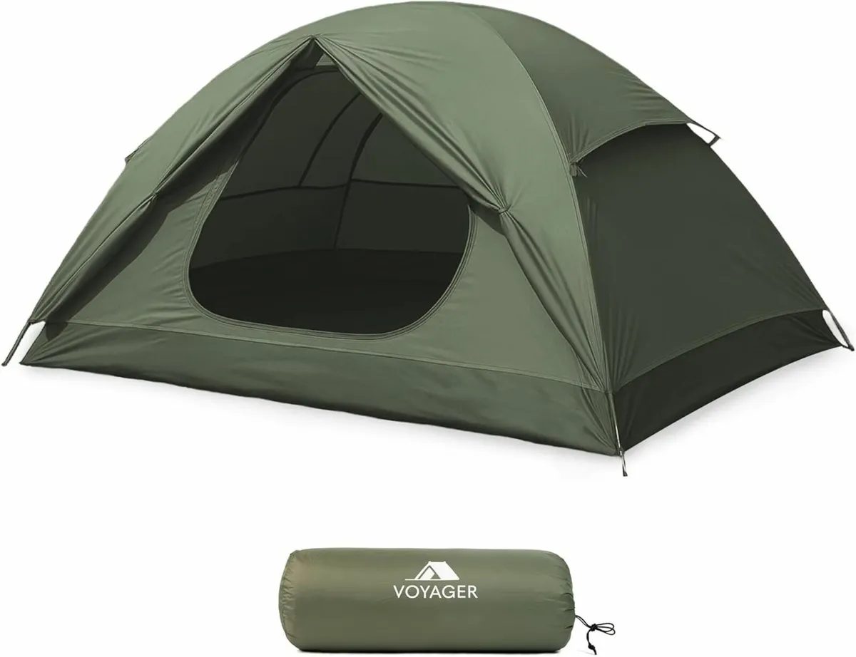 2 Man Tent - Waterproof Windproof Quick Setup - Image 1
