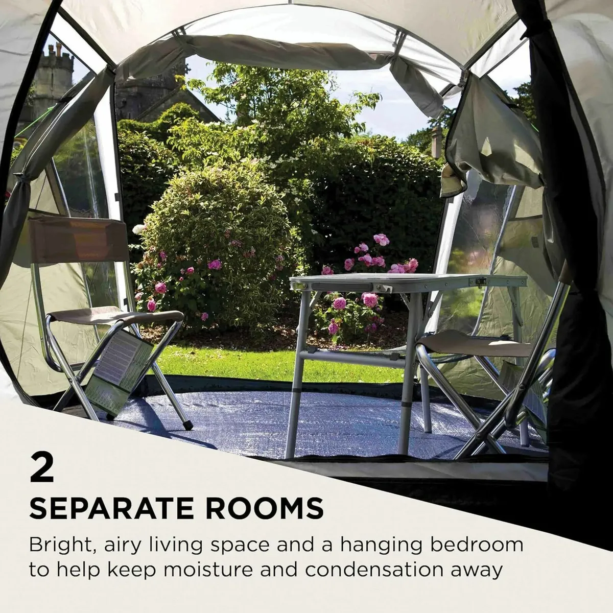 Tent Coastline 3 Plus compact man person tunnel - Image 4