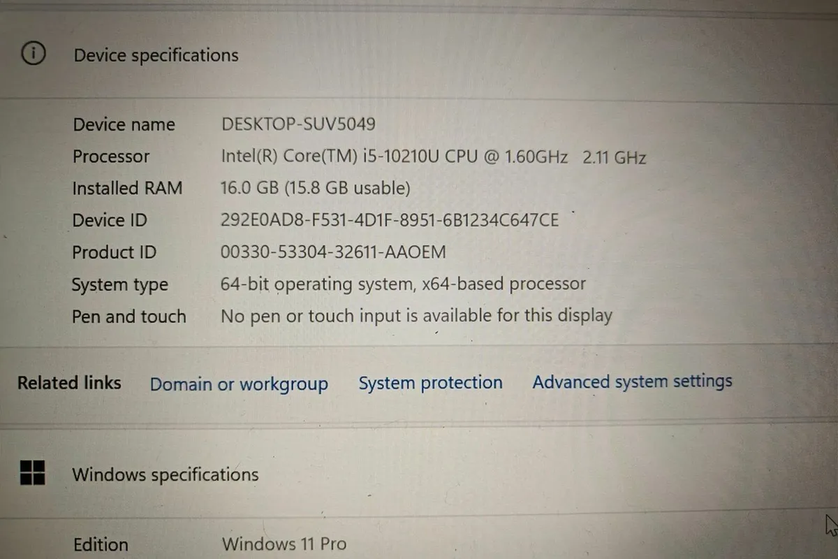 Dell Latitude 3410 | i5 | 16GB | 512GB | 14" FHD | - Image 2