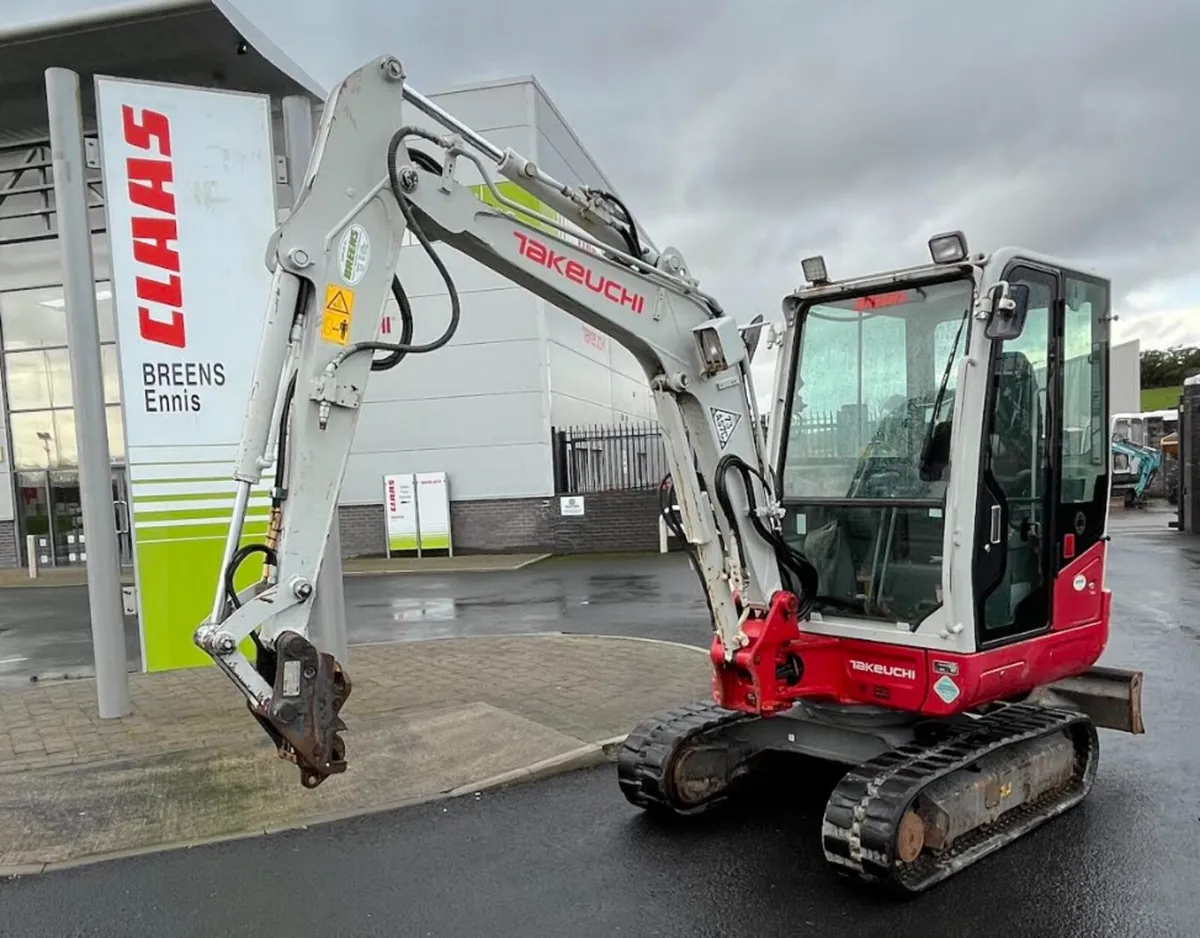 Takeuchi TB230 Mini Digger - Image 2