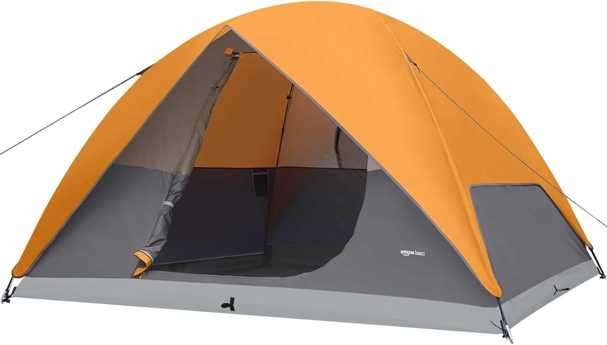 Dome Camping Tent with Rainfly and Carry Bag - Image 1