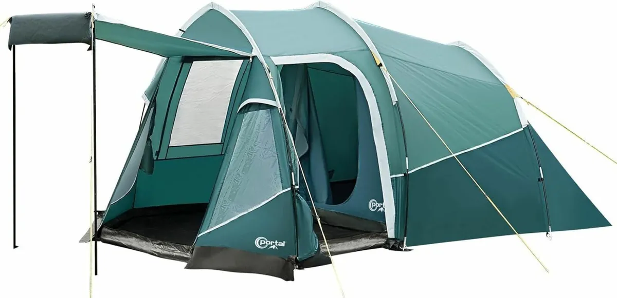 2-3 Man Tent Luxury 3000mm Waterproof with Porch - Image 1