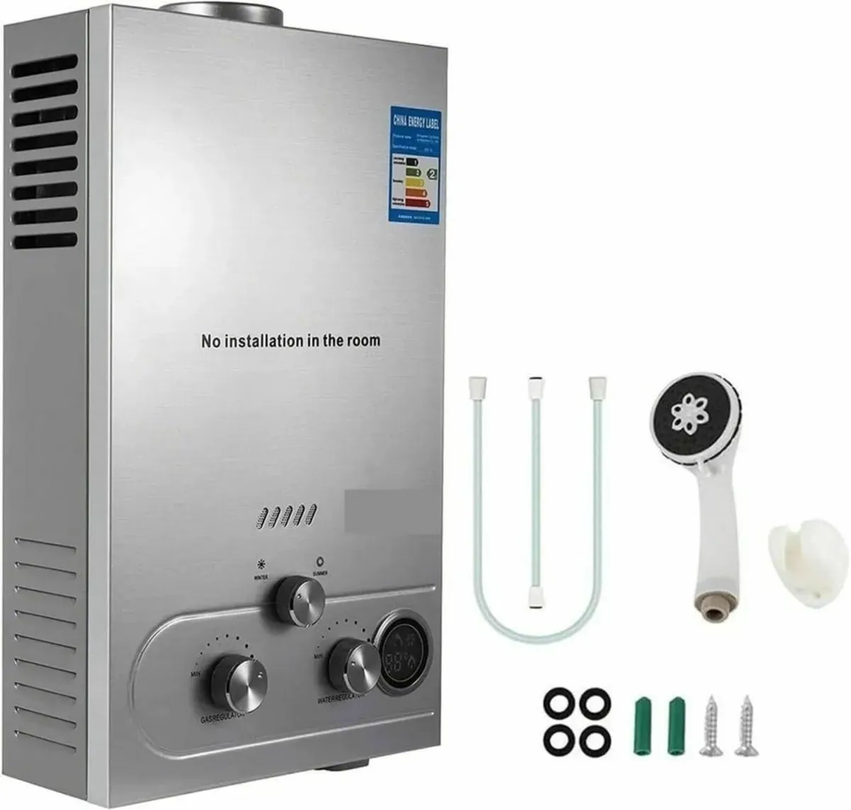 8L Tankless LPG Gas Instant Water Heater - Image 3