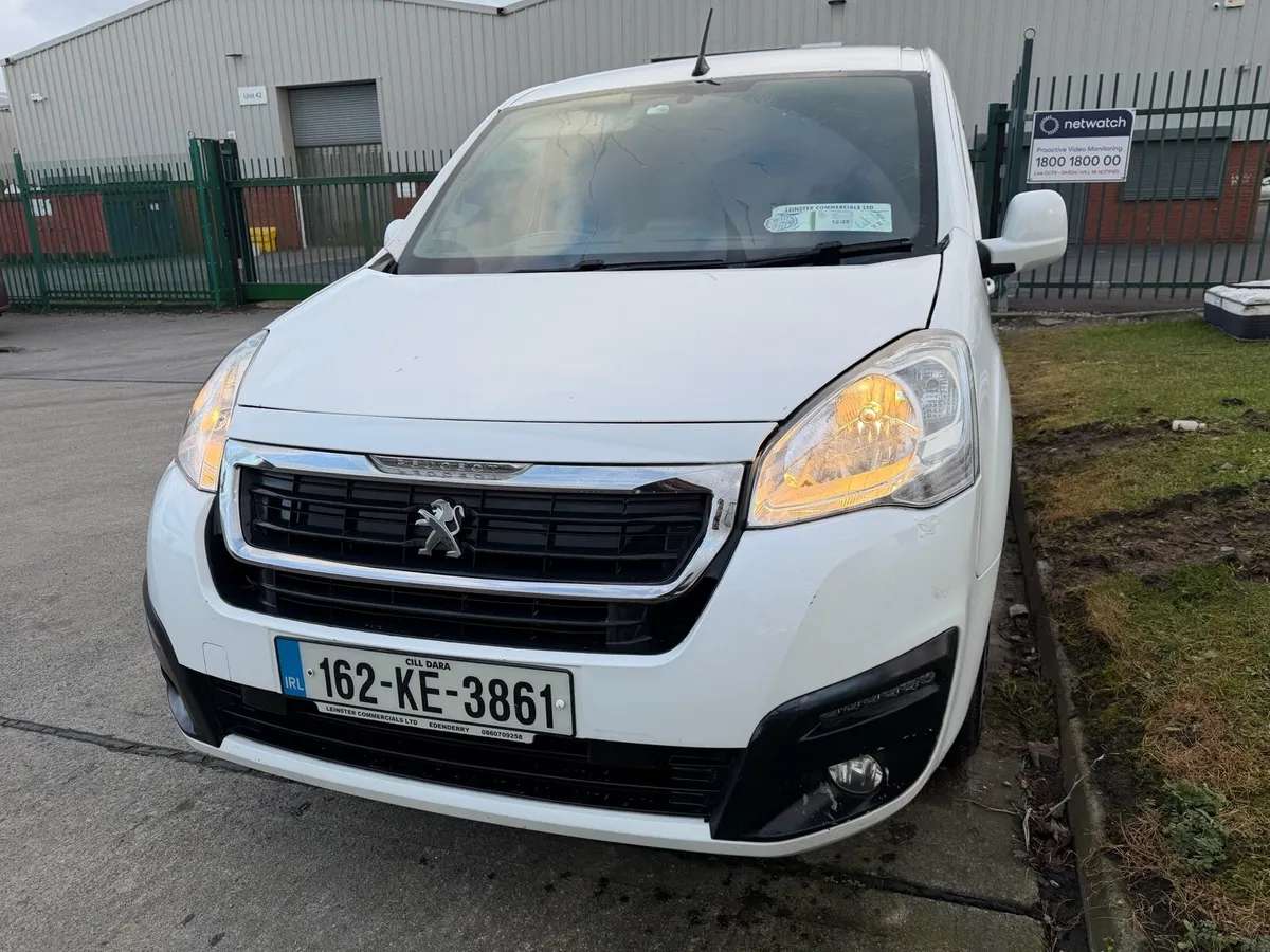 2016 Peugeot Partner 1.6 Hdi Tax & Test 3 Seater - Image 2