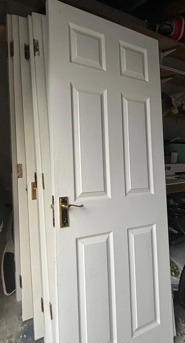 Doors white and pine - Image 2