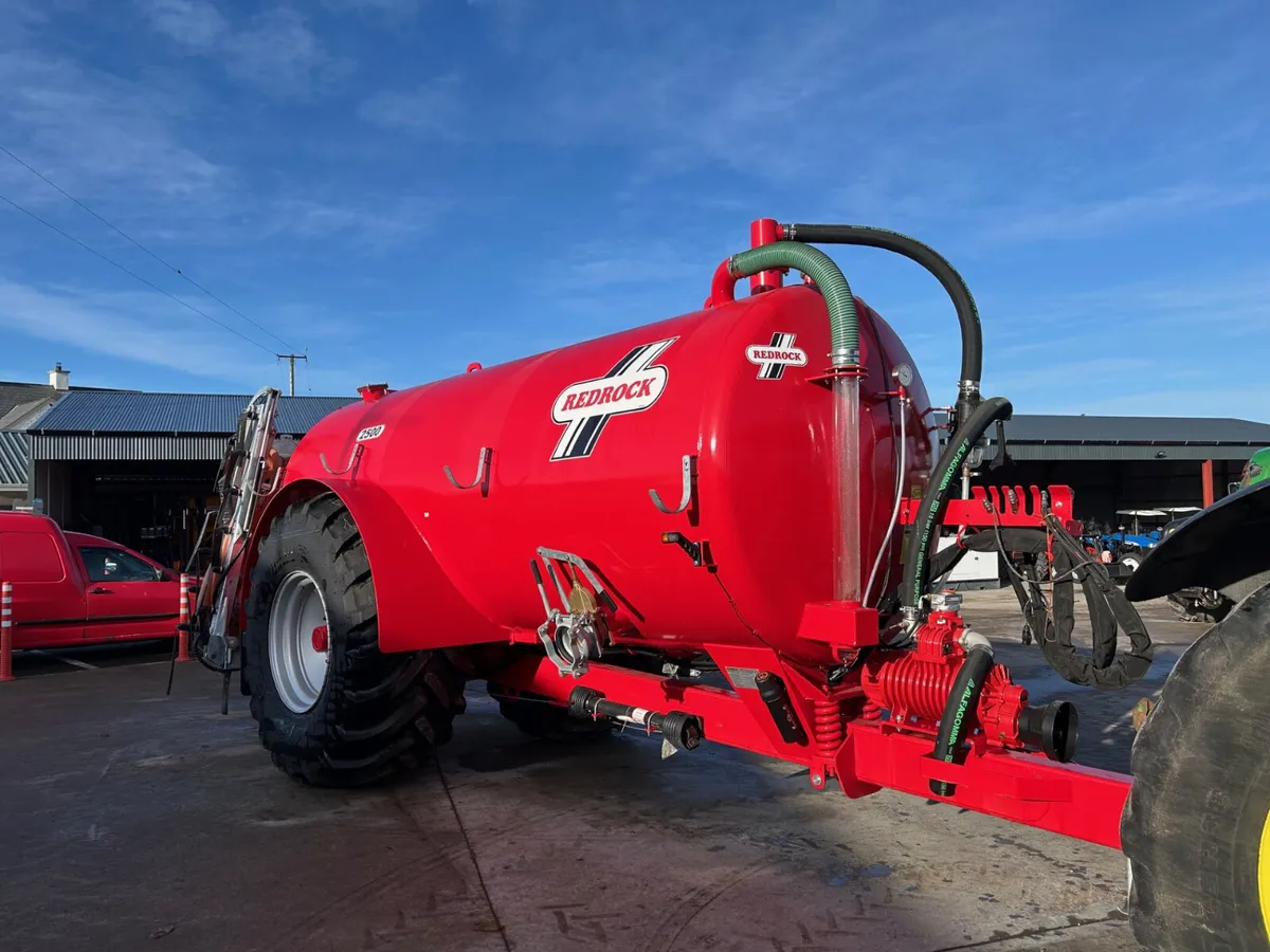 New Redrock 2500 G Tanker C/W 9.6 M Slurry Quip DB - Image 2