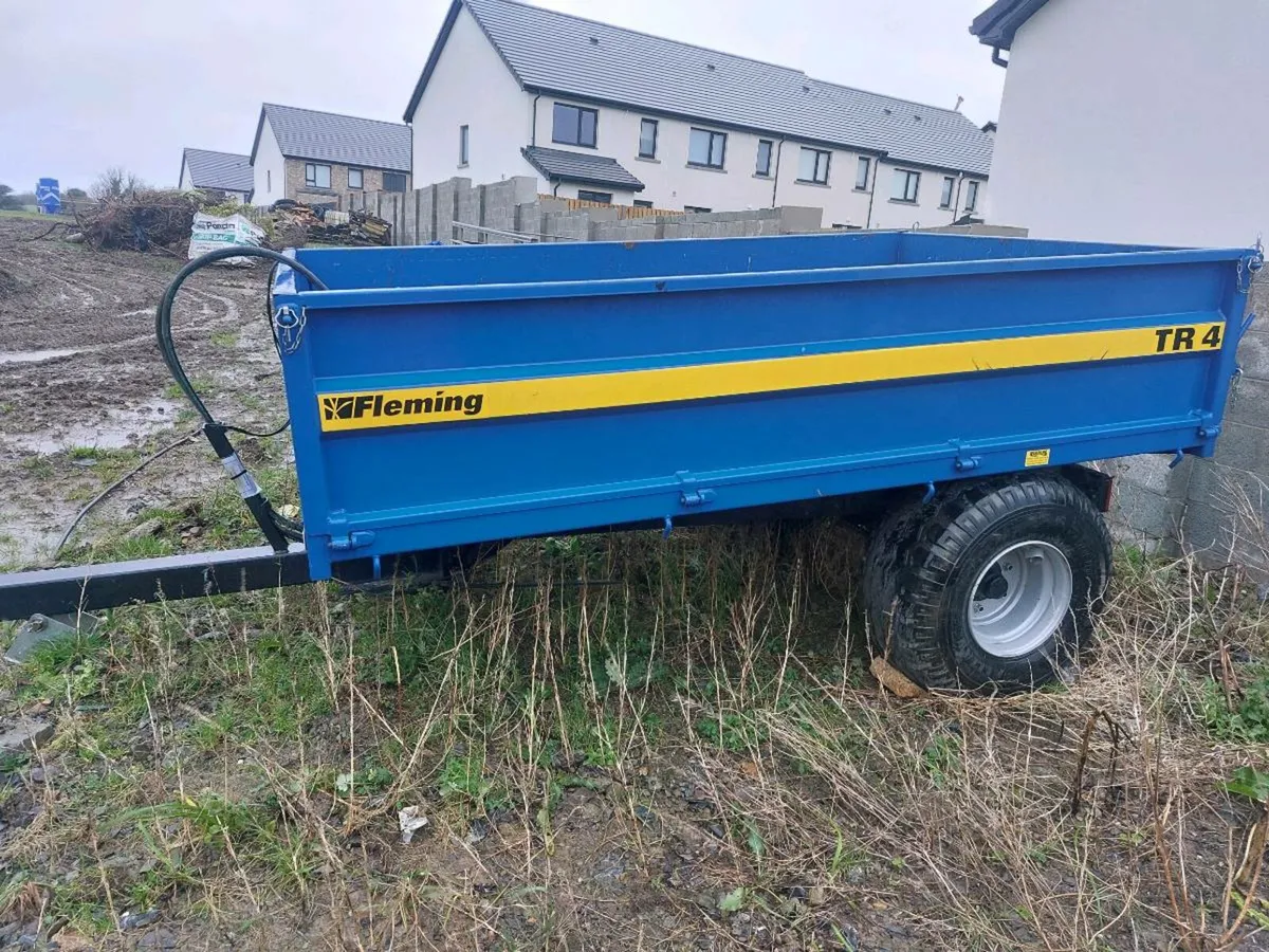 Fleming Tr4 tipper trailer - Image 1
