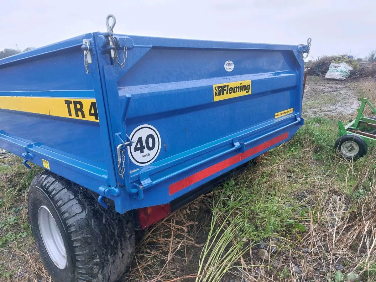Fleming Tr4 tipper trailer - Image 2
